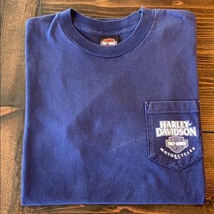 Harley-Davidson Pocket Tee - Ukes WI - Men’s XL